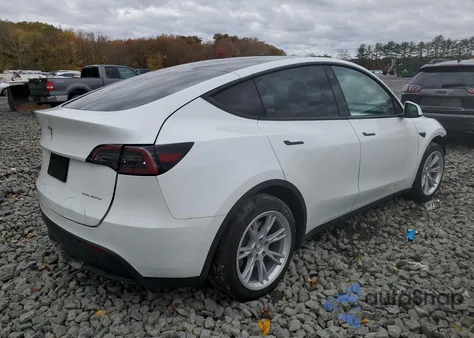 2023 Tesla Model Y из США, поврежденный, VIN 7SAYGDEE1PF614953